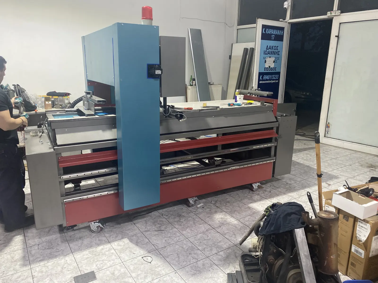 Custom CNC industrial machine