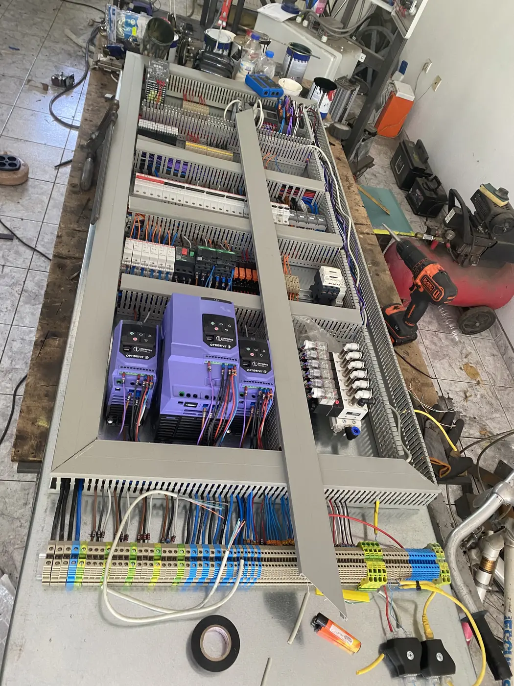 Industrial automation control panel